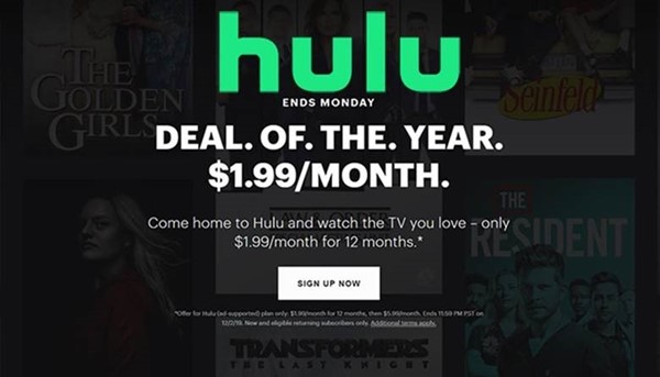 Black Friday Hulu